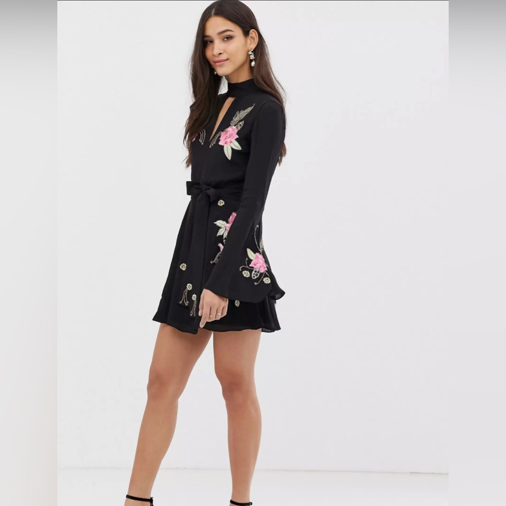 Millie Mackintosh Flower Embroidered Dress